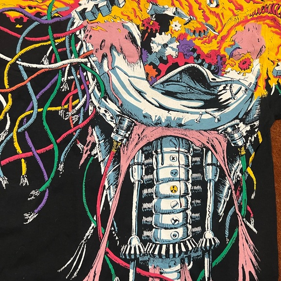 Liquid Blue Dark Fantasy Logan Overload Wolverine T Shirt - Picture 4 of 5